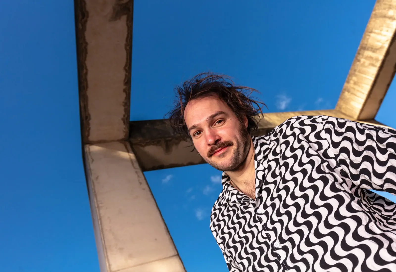 Valerio Moser auf der Bühne